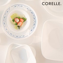 코렐 모닝블루 빈티지 2인 4인 6인 10인 혼밥 신혼 그릇 세트, 11 찬기 (중)