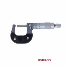 마이크로미터 블루텍 4000187 외경마이크로미터 BD103 025, 색상:[색상]본상품