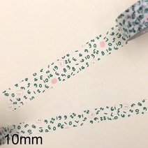 문구용품 모노폴리 마스킹테이프 숫자 무늬 10mm 1개