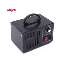 오존 발생기 공기 살균기 60g 110V/220V EU 미국 플러그 청정기 홈 클리너 제거 포름 알데히도 발생 정화기 110029, 블랙A_해외 | 110V | 유럽 연합
