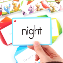 eeBoo 사이트워드 영어단어카드, 레벨 2 free