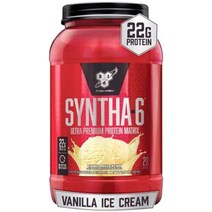 BSN 신타-6 단백질 파우더 미셀라 카제인 바닐라맛 초코맛 2.27kg, 바닐라 아이스크림, 28인분(1팩), 1개