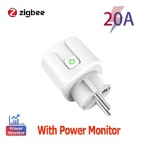 WiFi 스마트 플매트 카펫 러그16A 20A 소켓 (전원 모니터 타이밍 기능 포함) Tuya Smart Life APP 컨트롤은, 04 ZIGBEE 20A