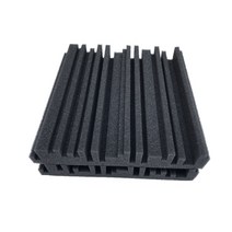 방음부스 방음 부스12/24Pcs 250x250x50mm 스튜디오 어쿠스틱 폼 방음 흡수 처리 패널 보호 스폰지 5 색, 04 black_02 24PCS