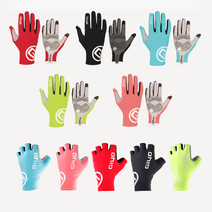 지요 GIYO S02 자전거장갑 반장갑 스판재질 미끄럼방지 충격완화, 긴장갑, 블랙