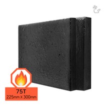(방화 폼 패드 75T 225mmX300mm) 내화 인증 매트, 1장