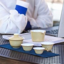 [2312314] 경덕진 개완 여행세트-옐로우/(3023448)