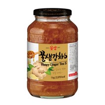 꽃샘 꿀생강차S 1kg, 꽃샘식품 꿀생강차 1kg, 단품