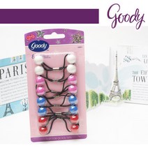 [Goody]구디 파스텔 방울 머리끈 8PCS GHT24821