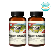 장용성 락토페린 프리미엄정 맥스 골드 뉴질랜드산 그래스패드 60정 2통