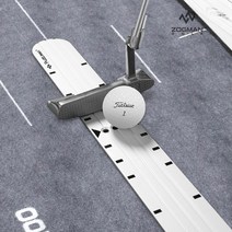 조그만 골프 퍼팅라인 가이드 알루미늄 퍼팅 룰러 자 쇠자 퍼터 퍼트 연습기 교정기 도구, A형 알루미늄 퍼팅룰러