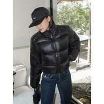 여성 숏 패딩 점퍼 코트 자켓 루즈핏