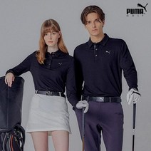 [PUMAGOLF] 22FW 푸마골프 소프트웜셀 긴팔 카라티 3종세트 남여 택1, 1.남성세트 PGMYKEM02_00:110