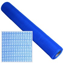 휘장망 청색 1m X 50m 분진망 비계망 건설현장 펜스 가림막 농작물 보호 모기장망 울타리 그물망, 1개