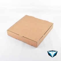 KLB-13인치 사각 무지 피자박스 피자배달 피자포장 피자방문 전박스 부침개상자 호두파이포장 100장, 100개