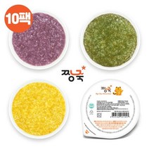짱죽 골고루 이유식 중기 죽1 10팩 7 8M 부터, 골고루10팩/골고루10팩 중기 죽1_S203|