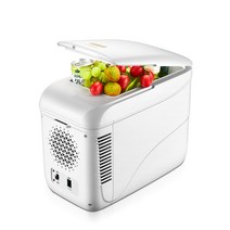 shike 차량용 미니 냉장고 차량용 미니 숙소 렌털 1인용 냉장고로 냉장, 8L블루일반판이다