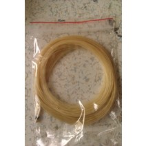 1 행크 품질 바이올린 활 머리 비올라 말 첼로 문자열 종마 꼬리 6-7 그램 각 하나, 흰색 81cm