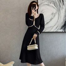 레이스 슬림 여성스러운 데일리 20대 30대 여성 결혼식하객룩 롱 원피스