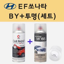 현대 EF쏘나타 BY 프라임그린 주문 스프레이 페인트 + 투명스프레이