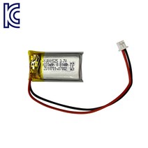 YJ 리튬폴리머배터리 KC인증충전지 3.7V YJ801525 220mAh 리튬폴리머, 1개