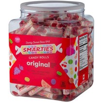 Smarties 스마티즈 캔디 롤 오리지날맛 180개입 박스