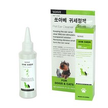 펫앤드림 강아지 고양이 귀세정제 120ml, 1개, 1개, 1개