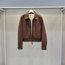 ab.f.z AFX4FFL3J/밑단밴딩스태카라양가죽숏점퍼