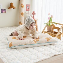 [포몽드] 리버시블 모달 생크림 아기 와이드베개 신생아 유아 베개, 제품:와이드베개 30x70 / 선택:01푸숑