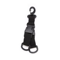 백패킹장비 루프탑 에어 텐트 차박 원터치 EDC Muti 도구 캠핑 장비 하이킹 액세서리 Carabiner 키 체인 버클 몰 웨빙 배낭 스트랩 벨트 클립 야외 기어, 백패킹장비 Black