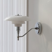 루이스폴센 PH3/4 화이트 벽등 인테리어 무드등 호텔 장식등 LED 전구 [전구포함], 크롬-삼색변환 램프