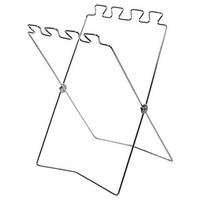 캠핑마을 캠핌용 쓰레기봉투걸이, 실버, 4개