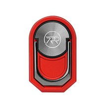 360도 스마트링 홀더 핸드폰 거치대, 1개, 레드