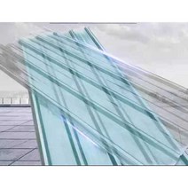 PP 투명타일 렉산 슬레이트 지붕 마감재, 길이 4m (폭 93cm) 두께 2mm