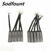 전기모터 소형 DC 전동 강력모터 발전기 카본 브러쉬 8X10mm 브러시 디젤 엔진 소형 모터 액세서리 J204 D, 01 D104 8X10X32mm