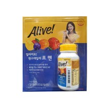 얼라이브 원스 데일리 포맨 1 632mg x 60정, 단품, 단품