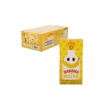 노브랜드 멸균 바나나우유 190ml 24입(1박스)