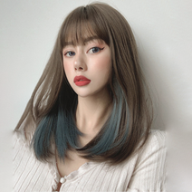 키밍 데일리 통가발 여성단발 35cm KM3044-193, 브릿지 브라운