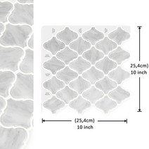 롱브릭타일 접착식파벽돌 파벽돌 Vividtiles-고품질 비닐 자체 접착 스티커 3D 랜턴 모자이크 벽 타일, 07 T80518