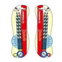 아트박스/스타빌로 이지그래프 EASYgraph 연필 2본입 세트 [택1], 옵션선택:L)블루 HB 2자루, 단품