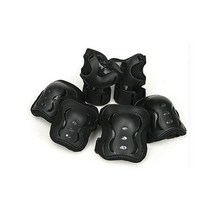 어린이 성인 보호대 셋트 손목 팔꿈치 무릎 인라인 자전거 킥보드 스케이트보드 보호대, 303성인남성 블랙L