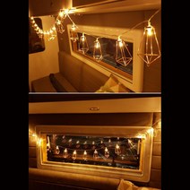 캠핑카 카라반 장식용 LED 감성조명 카페조명등, 3M