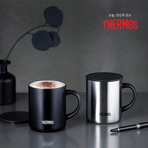 써모스 진공단열 반전 머그컵 JDG-350K, 02 써모스 JDG-350K-WH 화이트, 1개