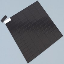전단지 인쇄물 부착 조각 고무 자석 판 30X10MM 75P, 25 x 10mm (90P)