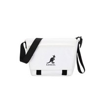 [국내정식매장] 캉골 가방 크로스백 에코백 메신저백 KANGOL 뉴 웨이브 메신저 3260 아이보리 New Wave Messenger Cross Bag IVORY