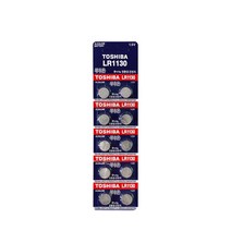도시바 수은전지 LR1130 10입 1.5V 50mAh, 1개, 10개