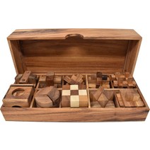나무 게임 10 개 세트 나무 퍼즐 입체 퍼즐 지육 뇌 트레이 Giftset10 WoodenPuzzle MadeinThailand []