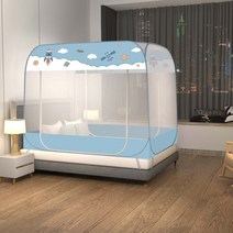 몽골게르텐트 대형 Yurt-모기장 무료 설치 접이식 360 전체 패키지 집 침실 캐노피 텐트 가정용 직물, 03 003_04 2.0x2.0m