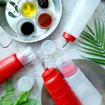 리빙패밀리 오일병 거꾸로 업소용 스텐 소스통, 누드초장병, 왕대, 1개