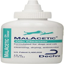 4 oz Dechra MalAcetic Otic Pet Ear Cleanser, 1